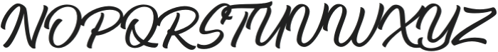 The Fhigta otf (400) Font UPPERCASE