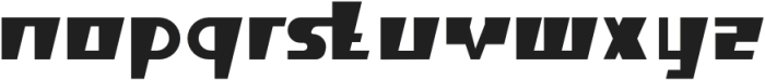 The Fontfuny Regular otf (400) Font LOWERCASE