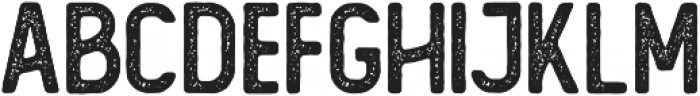 The Foregen Rough Two otf (400) Font UPPERCASE