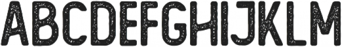 The Foregen Rough Two otf (400) Font LOWERCASE