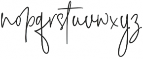 The Fourth Avenue Regular otf (400) Font LOWERCASE