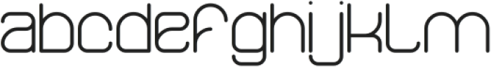 The GREAT ACHIEVER-Light otf (300) Font LOWERCASE