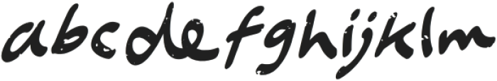 The Gardeny Regular otf (400) Font LOWERCASE