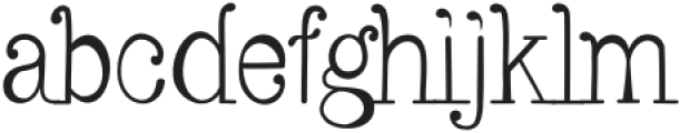 The Gentle Font otf (400) Font LOWERCASE