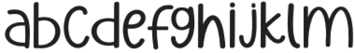 The Ghoby Regular otf (400) Font LOWERCASE