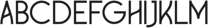 The Ghones Regular otf (400) Font LOWERCASE