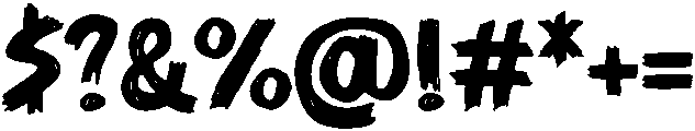 The Ghost Regular otf (400) Font OTHER CHARS