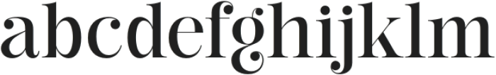 The Glorious otf (400) Font LOWERCASE