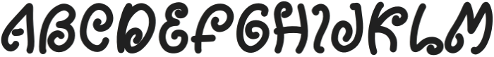 The Gorillaz Regular otf (400) Font UPPERCASE