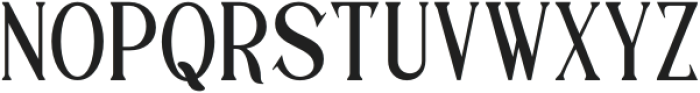 The Gorkey  Regular otf (400) Font UPPERCASE