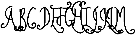 The Grateful Party Regular otf (400) Font UPPERCASE
