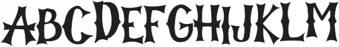 The Graveyard otf (400) Font UPPERCASE