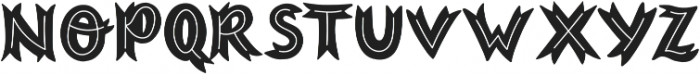 The Great Circus Line Inside otf (400) Font UPPERCASE