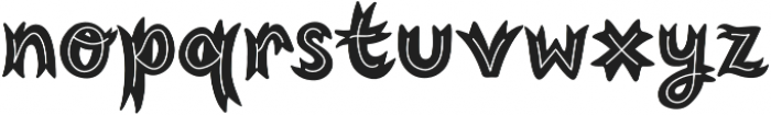 The Great Circus Line Inside otf (400) Font LOWERCASE