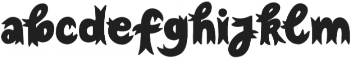 The Great Circus Plain otf (400) Font LOWERCASE