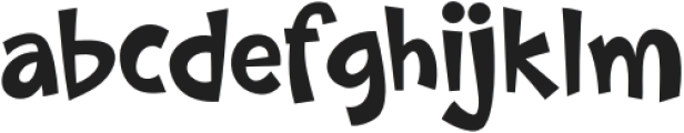 The Grims Regular otf (400) Font LOWERCASE