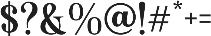 The Grivas Regular otf (400) Font OTHER CHARS