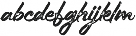 The Gunslinger Rough otf (400) Font LOWERCASE