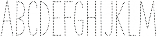 The Hand Dotted otf (400) Font UPPERCASE