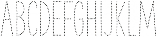 The Hand Dotted otf (400) Font LOWERCASE