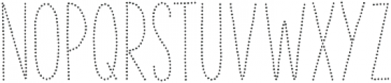 The Hand Dotted otf (400) Font LOWERCASE