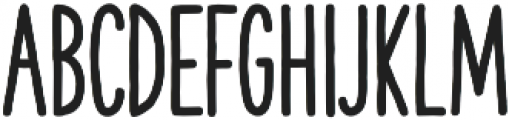 The Hand Extrablack otf (900) Font LOWERCASE
