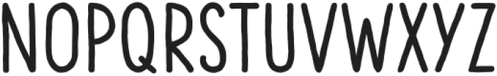 The Hand Wide Extrablack otf (900) Font UPPERCASE