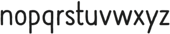 The Hand Wide Extrablack otf (900) Font LOWERCASE