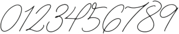 The Handwritten Watermark Regular otf (400) Font OTHER CHARS