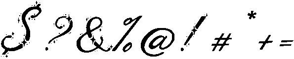 The Heritage Charm Decorative ttf (400) Font OTHER CHARS