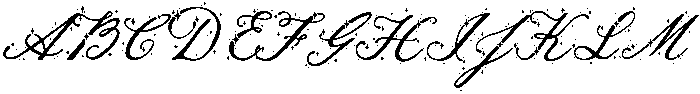 The Heritage Charm Decorative ttf (400) Font UPPERCASE