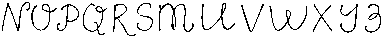 The Hermit otf (400) Font LOWERCASE