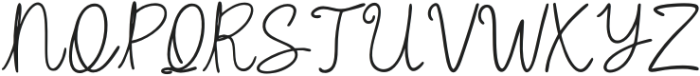 The Hirable Regular otf (400) Font UPPERCASE