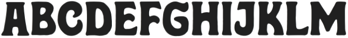 The Houma Regular otf (400) Font UPPERCASE