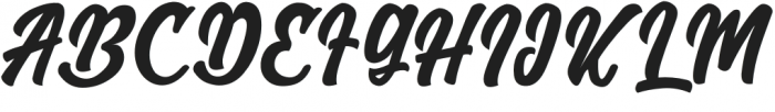 The Hungry otf (400) Font UPPERCASE
