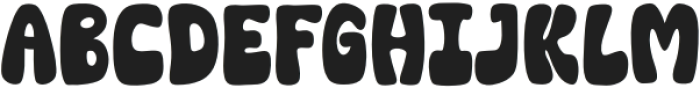 The Jacky Regular otf (400) Font UPPERCASE