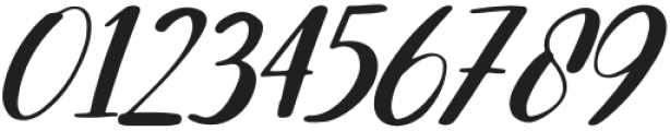 The Joggita Italic otf (400) Font OTHER CHARS