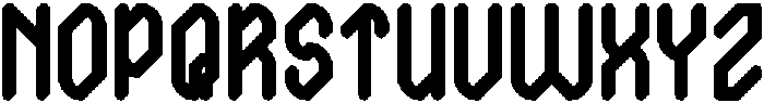 The Journalist Bold otf (700) Font UPPERCASE