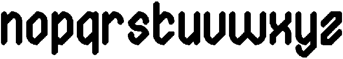 The Journalist Bold otf (700) Font LOWERCASE