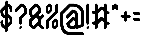 The Journalist otf (400) Font OTHER CHARS