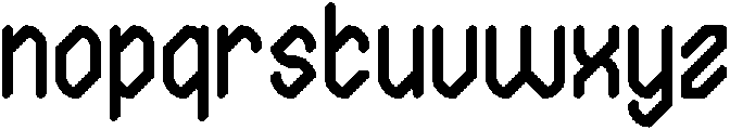 The Journalist otf (400) Font LOWERCASE