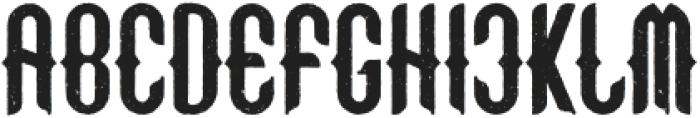 The Kalcer Retro Press Style ttf (400) Font LOWERCASE