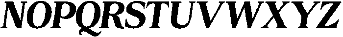 The Kalliagi Italic ttf (400) Font UPPERCASE
