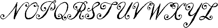 The Keepsake Regular otf (400) Font UPPERCASE