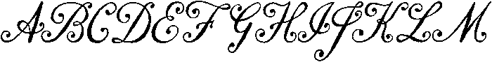 The Keepsake Regular ttf (400) Font UPPERCASE