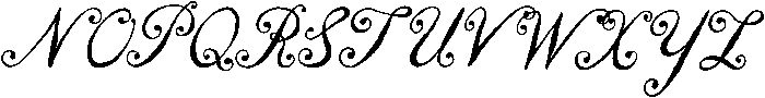 The Keepsake Regular ttf (400) Font UPPERCASE