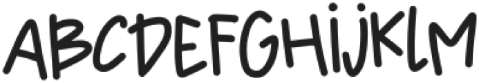 The King Regular otf (400) Font LOWERCASE