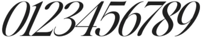 The Kingsy Expanded Italic otf (400) Font OTHER CHARS