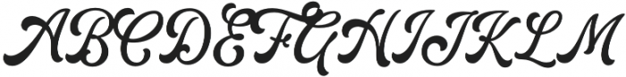 The Kogles Script Regular otf (400) Font UPPERCASE