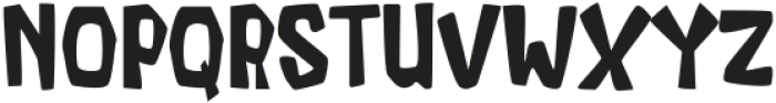 The Krulvik Regular otf (400) Font UPPERCASE
